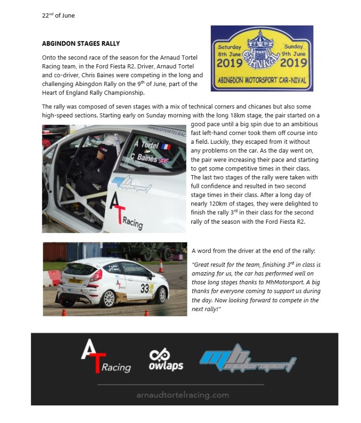 AbingdonRallyPressRelease